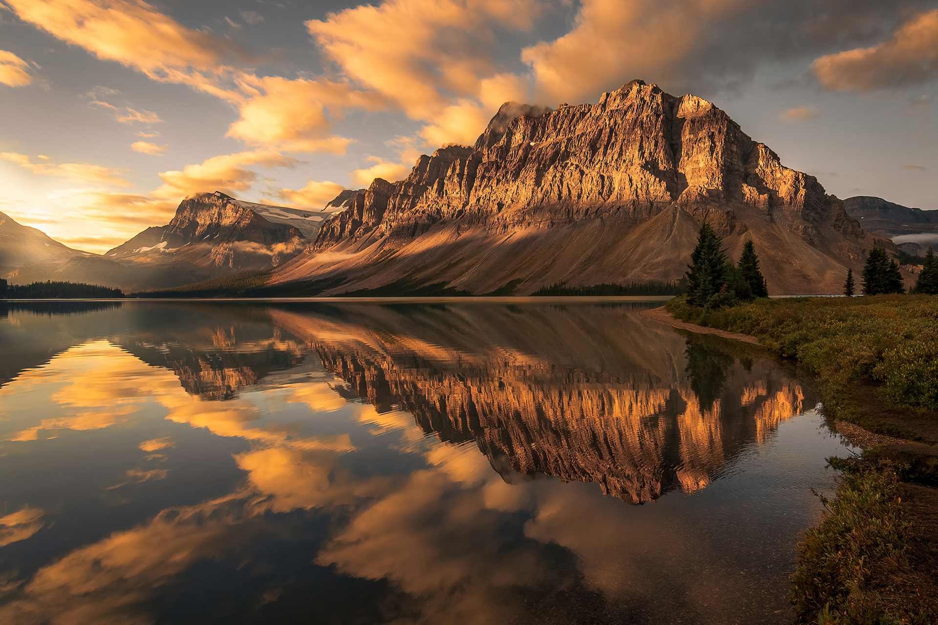 Bow Lake Reflections